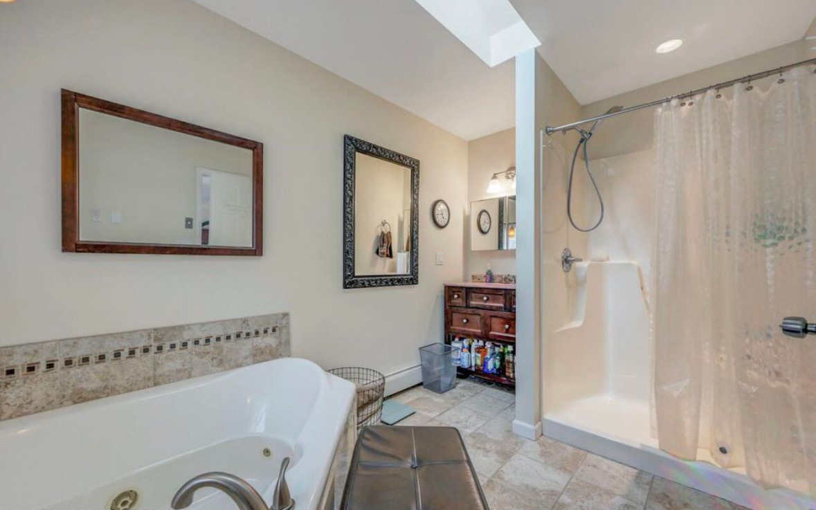 Master bathroom